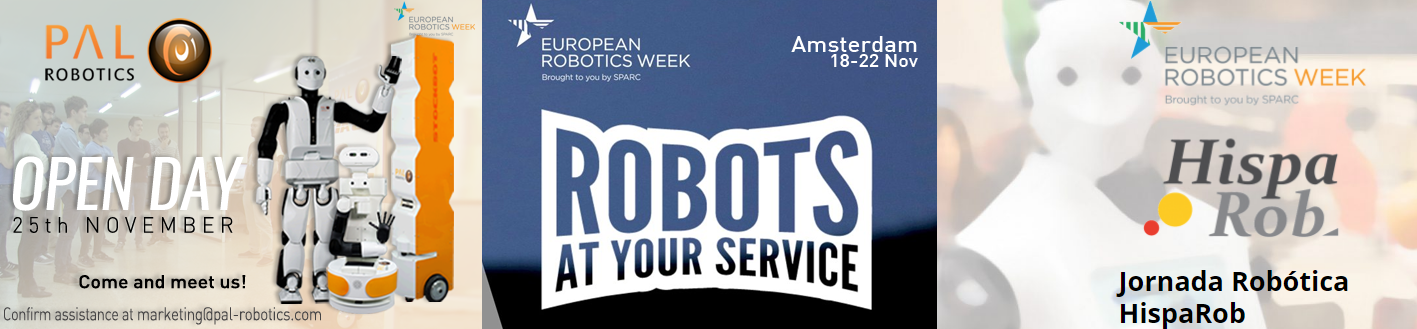 PAL Robotics at the Europe Robotics Week 2016 (ERF)