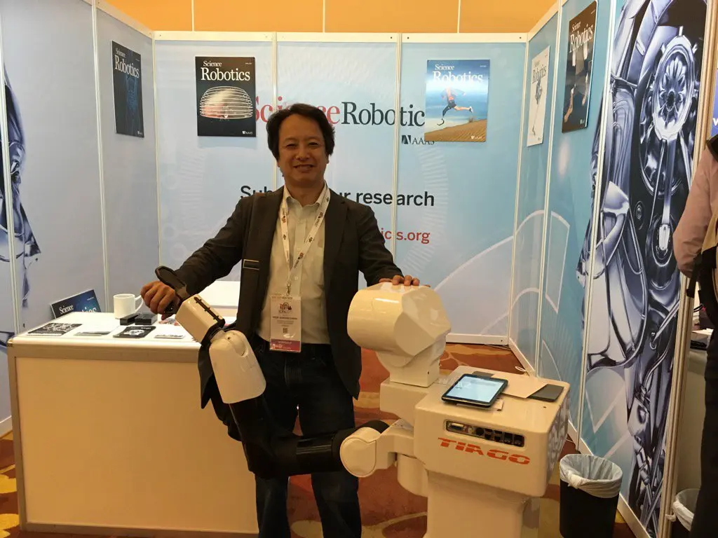 Professor Gordon Cheng from TUM of Munich visiting PAL Robotics