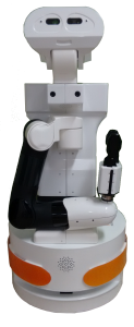 TIAGo robot shown with one arm