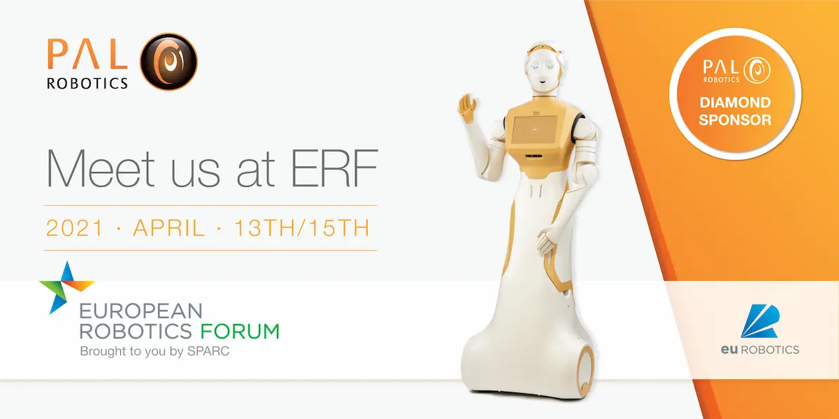 ARI featured on PAL Robotics participation at ERF 2021