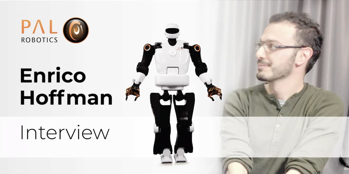 Enrico Mingo Hoffman interviewed with TALOS robot