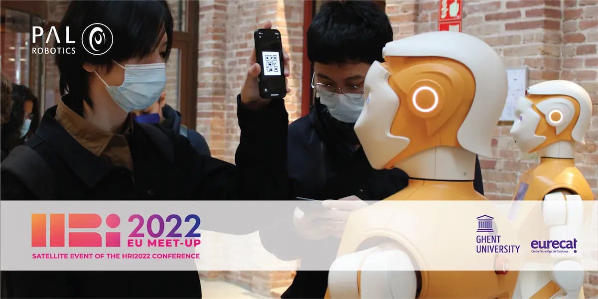 The social robot ARI at the Human-Robot Interaction meet-up 2022