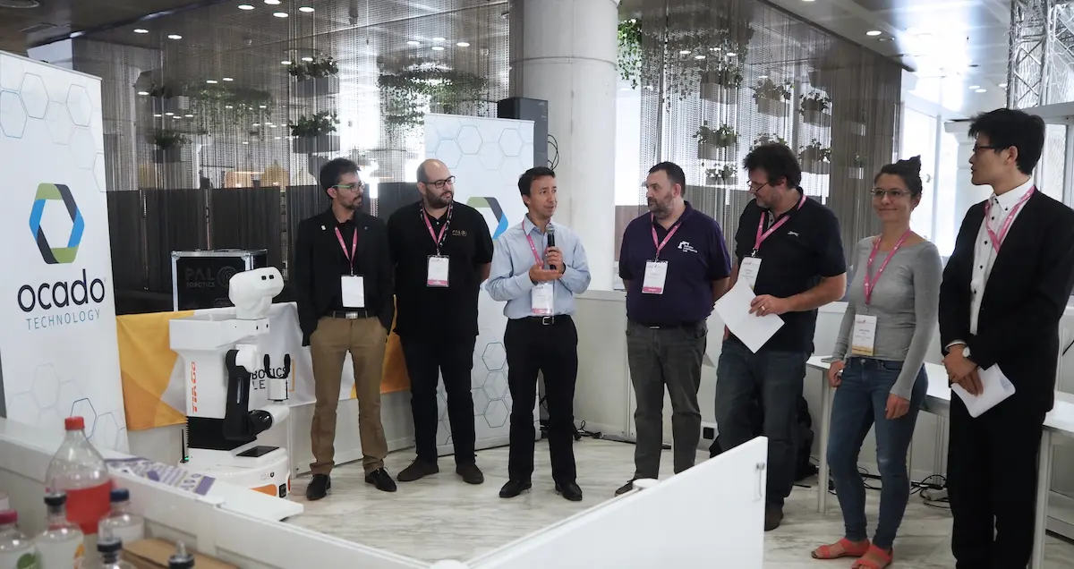 The organisers of the Mobile Manipulation Hackathon (MMH) at IROS 2018