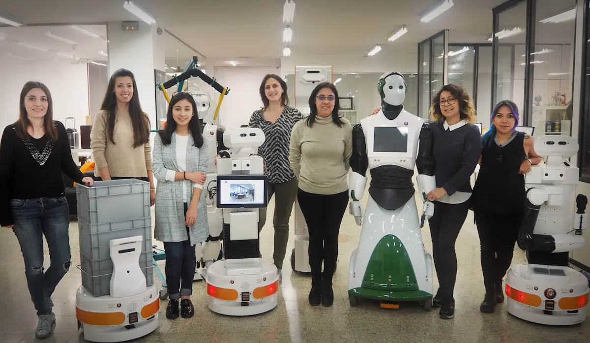 The women of PAL Robotics on International Women's day