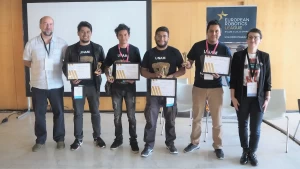 The Mexican team from UNAM that won at the ERL 2018 with PAL Robotics