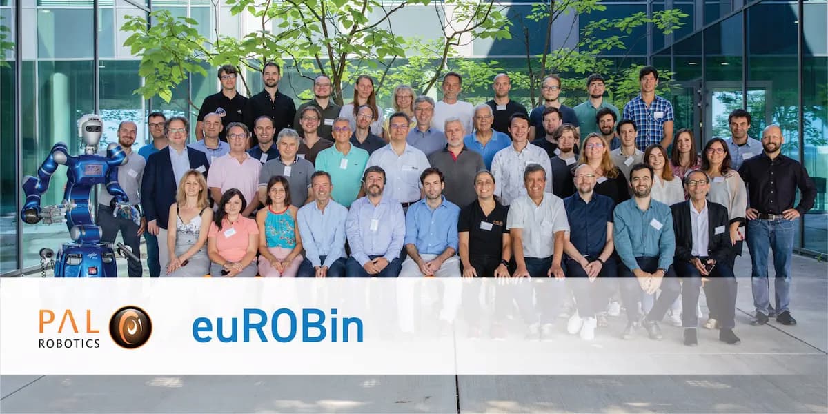 PAL Robotics joins euROBIN project to foster better AI-driven robotics