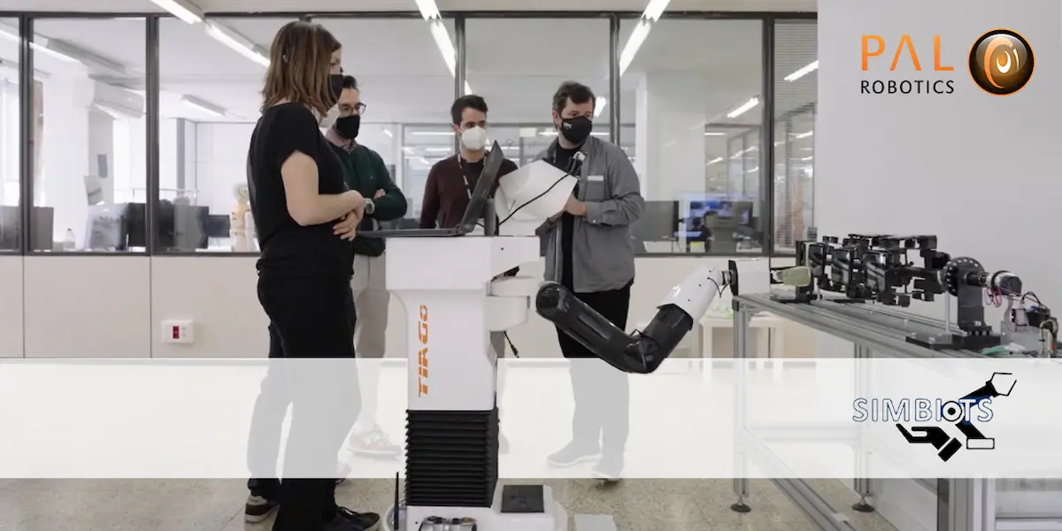 TIAGo robot's demonstration for SIMBIOTS project which focuses on industry 4.0