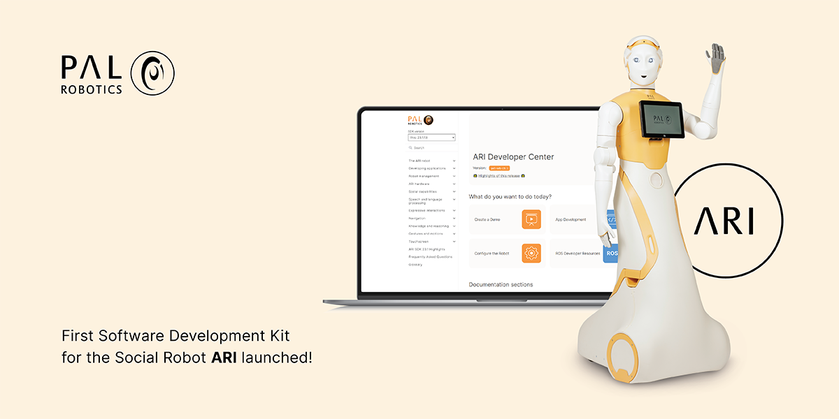 Software Development Kit for social robot ARI now available!