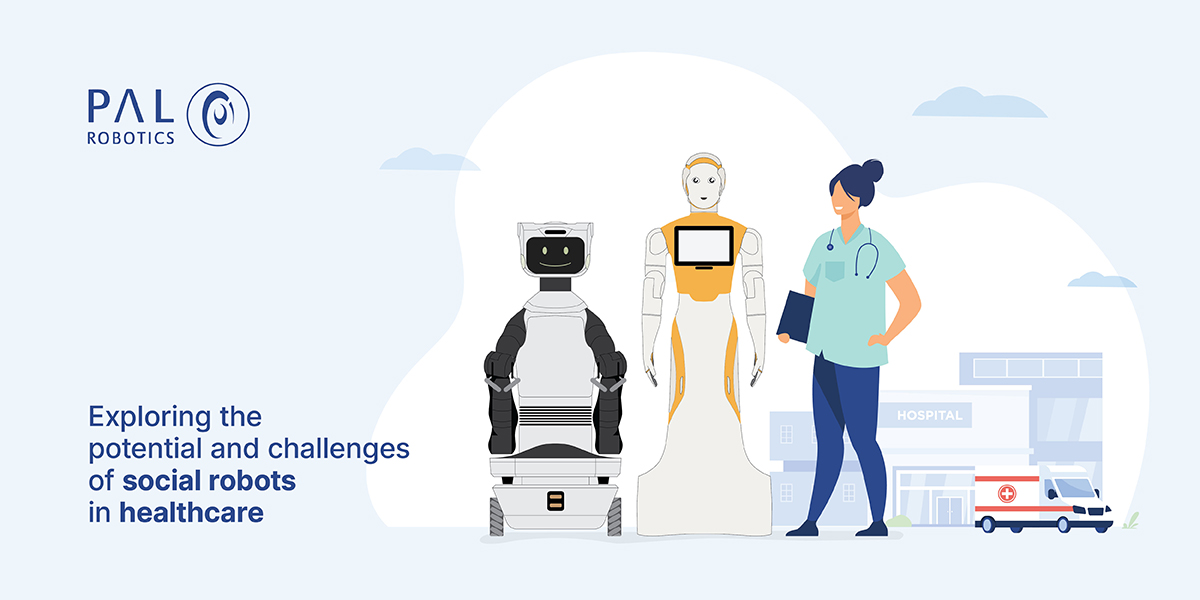 Social robots in Healthcare by PAL Robotics