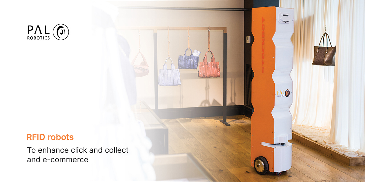 RFID StockBot robots to help with click and collect